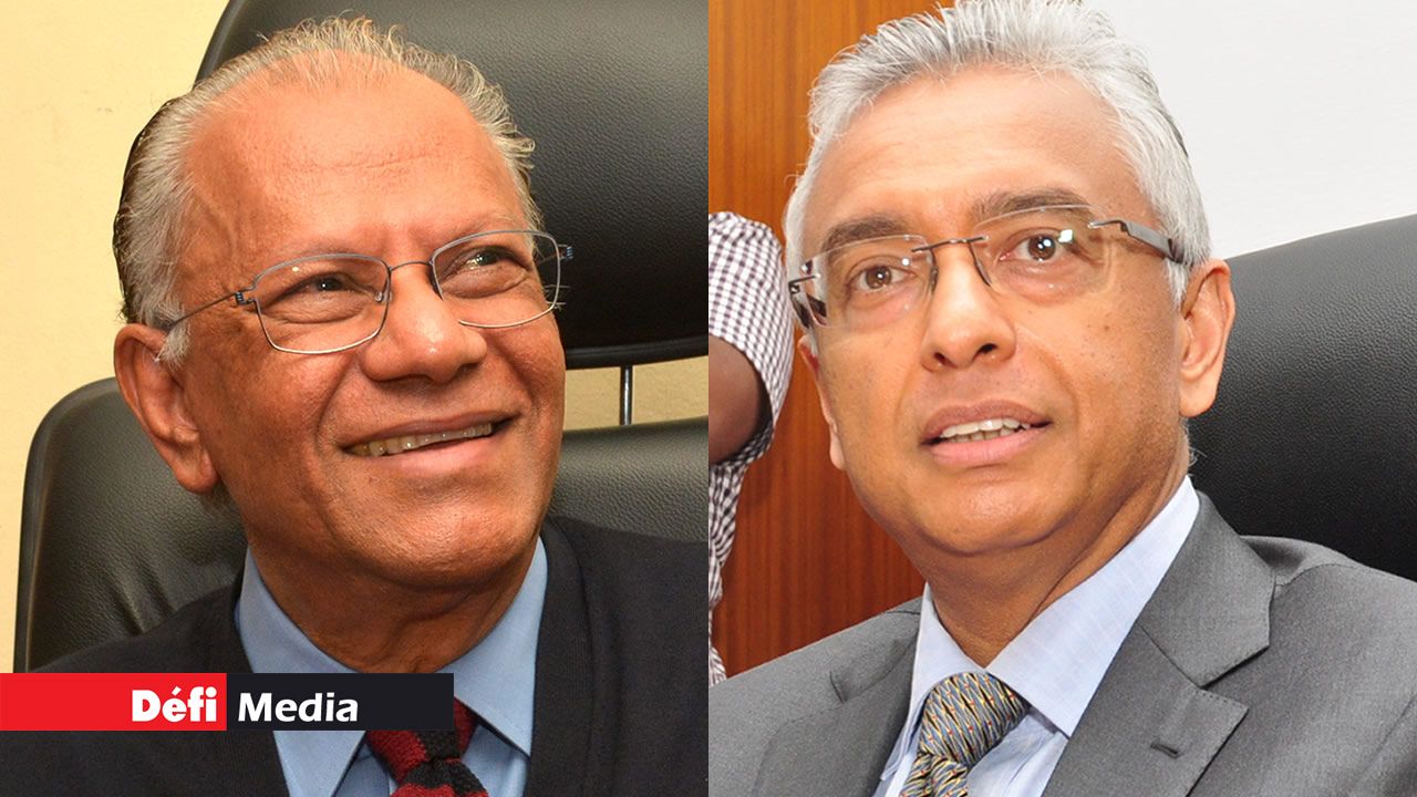 Navin Ramgoolam et Pravind Jugnauth