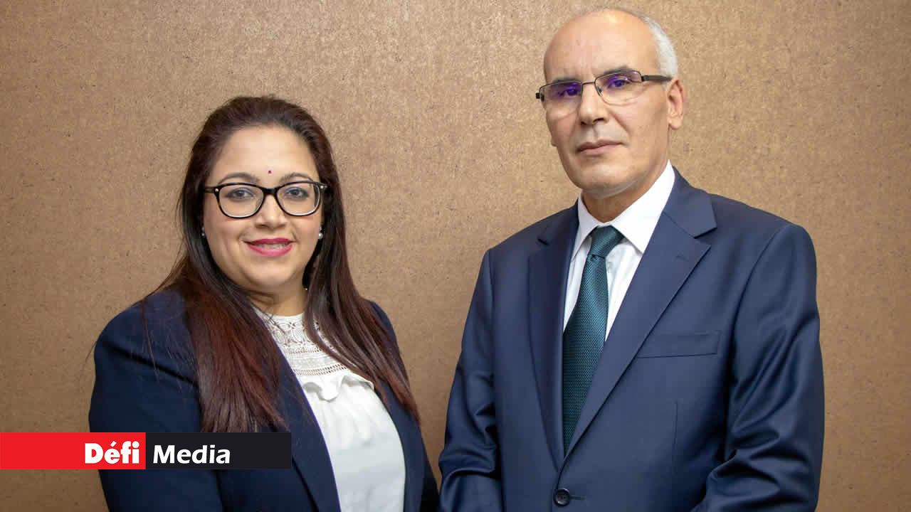 Sangeetha Ramkelawon et Abdelwafi Atif.