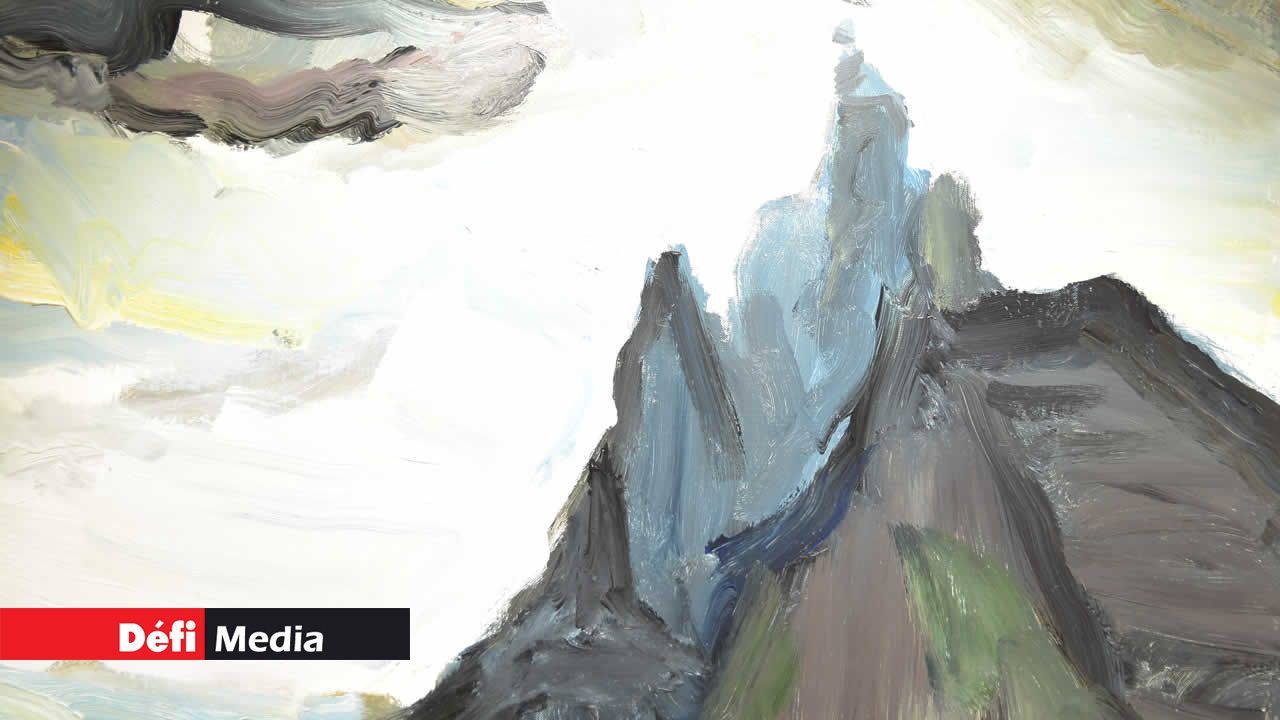 La montagne du Pieter Both en toile. MOTHERLAND