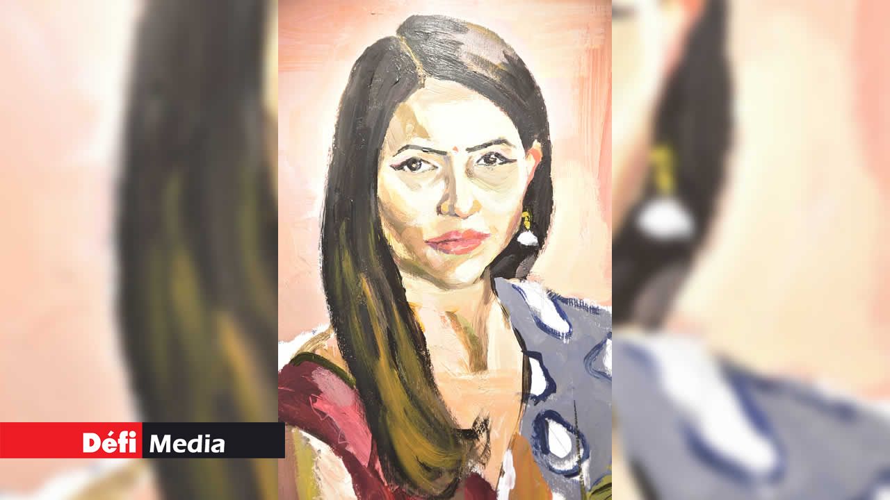 Un portrait de Sarosh de Robert Malherbe. MOTHERLAND