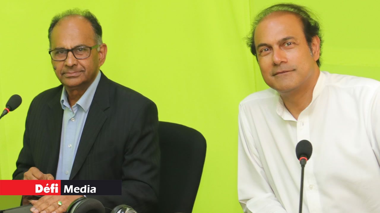 Alan Ganoo et Steven Obeegadoo.