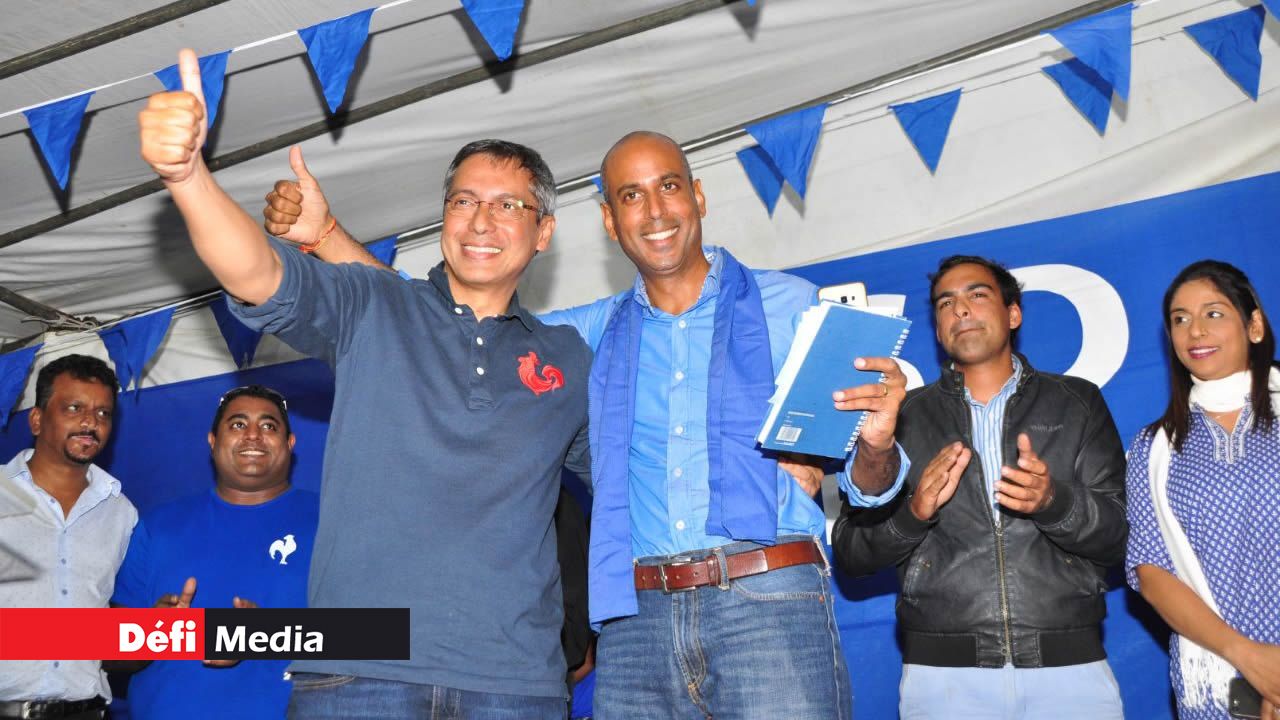 Dhanesh Maraye aux côtés de XLD