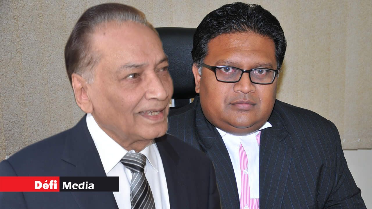 Me Yousuf Mohamed et Me Neil Pillay