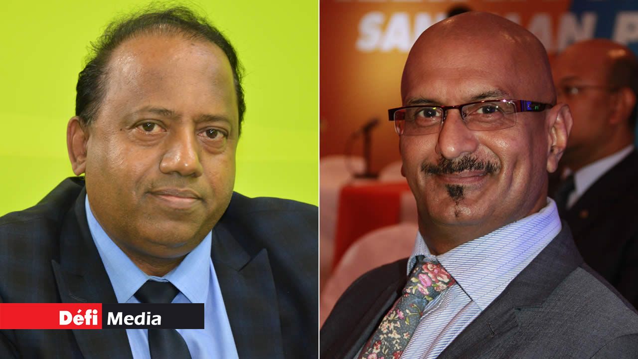 Sudesh Rughoobur et Bashir Jahangeer