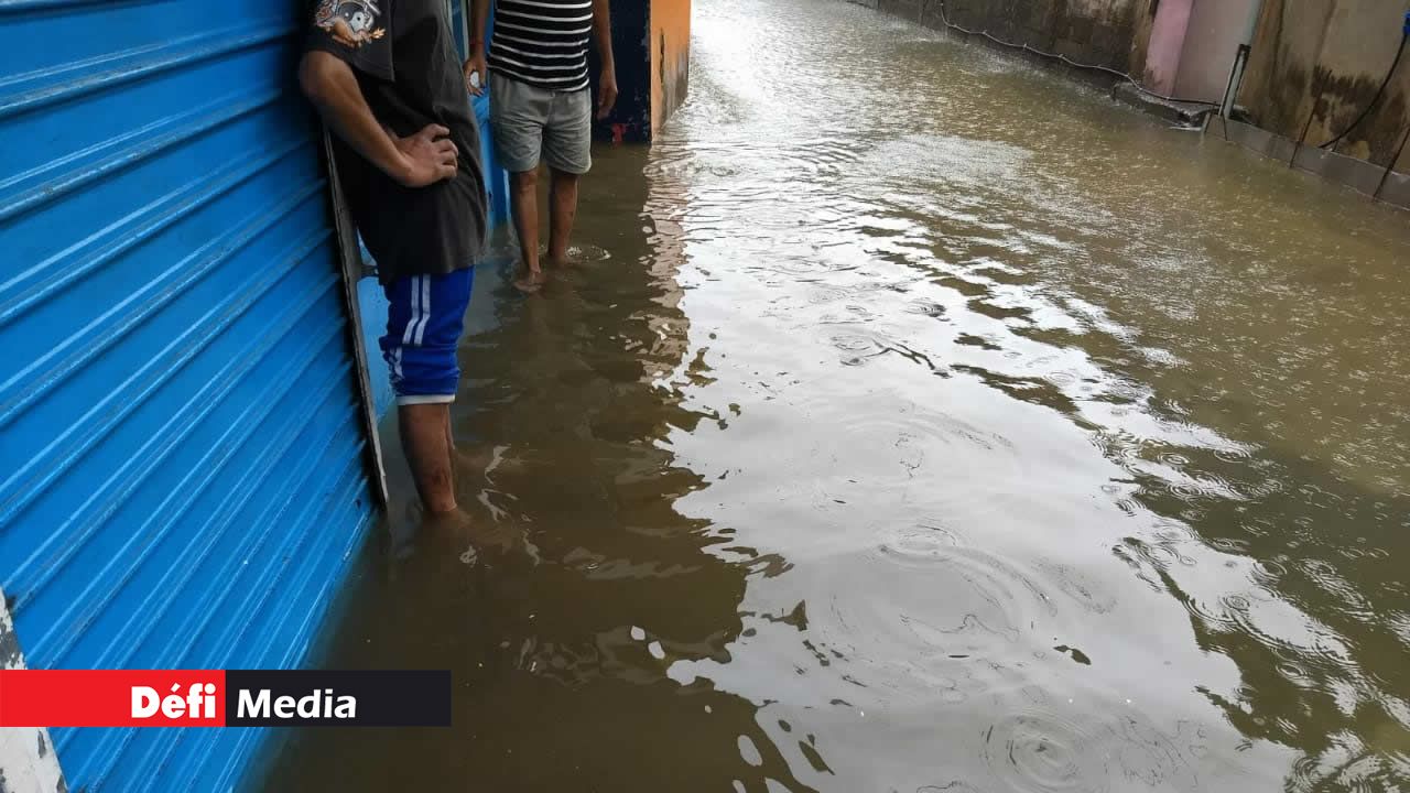 Pluies torrentielles à Plaine Magnien