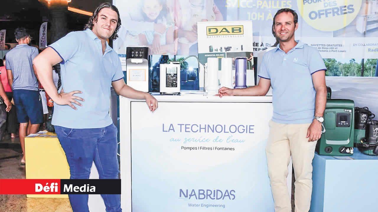 (De g. à dr.) Jean-Philippe Delaitre et Guy Merven de Nabridas.