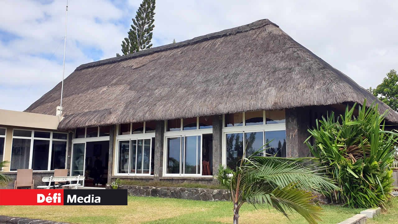 La demeure du regretté sir Gaëtan Duval a Grand-Gaube. sir Gaëtan Duval