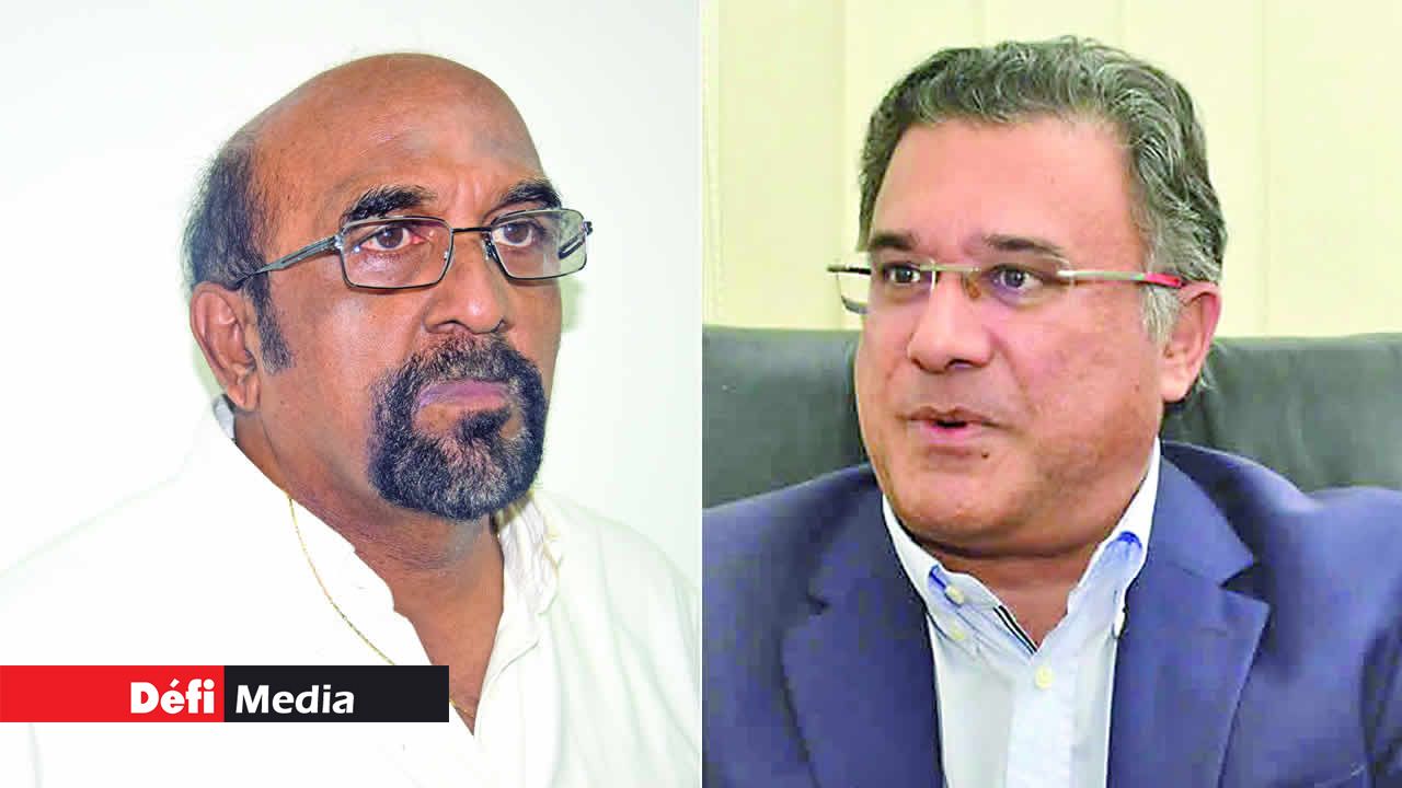 Dr Tulsidas Naraidoo and Ahmed Parkar