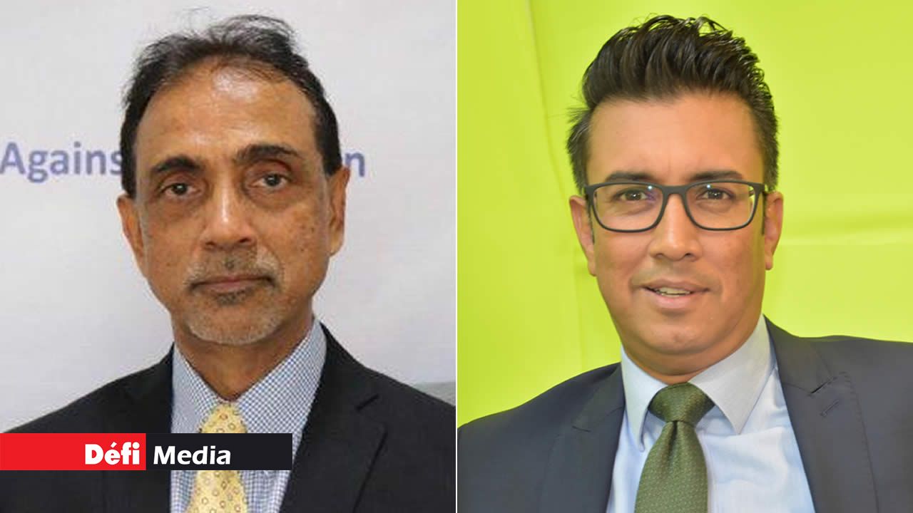 Navin Beekarry et Shakeel Mohamed.