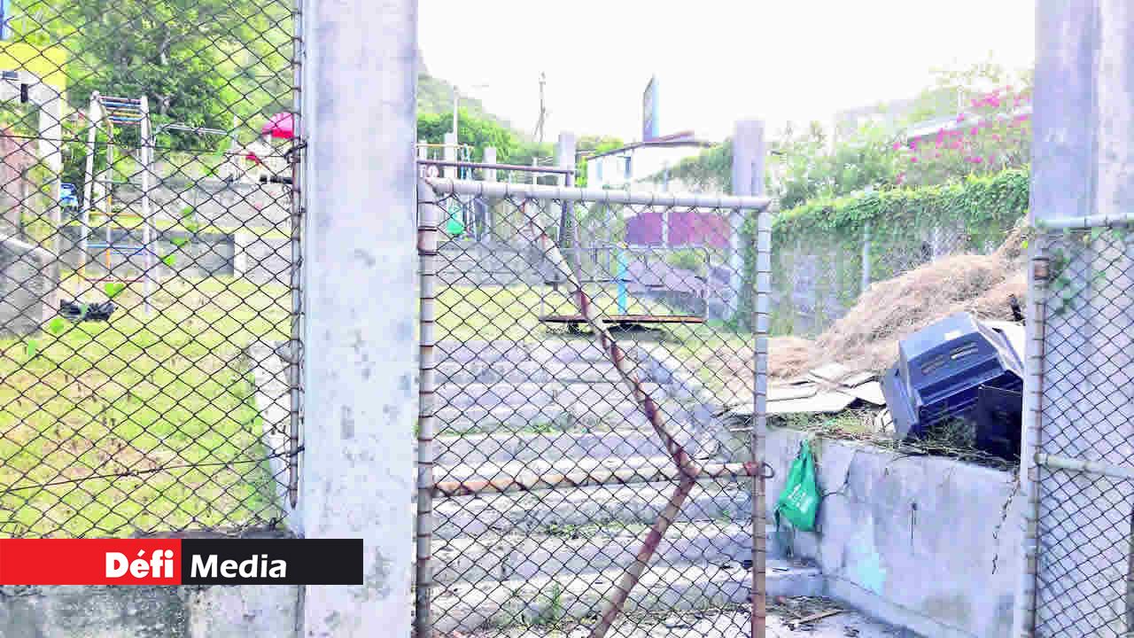 Le jardin avait été rénové il y a un an.