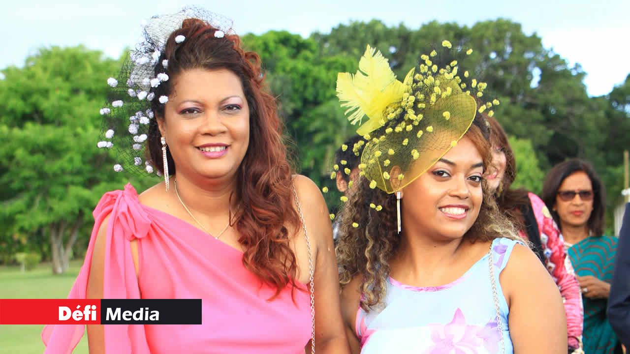 Géraldine Marius et Chloe Marius faisaient partie des invités. Garden Party