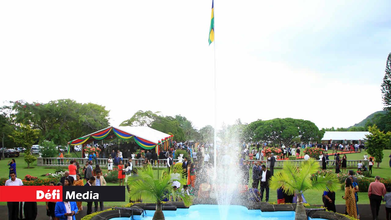 Il s’agissait de la première Garden Party de Barlen Vyapoory, président de la République par intérim. Garden Party