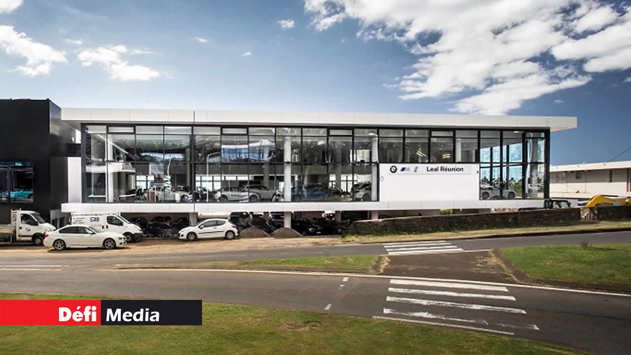 Le nouveau bâtiment à Sainte-Clotilde.