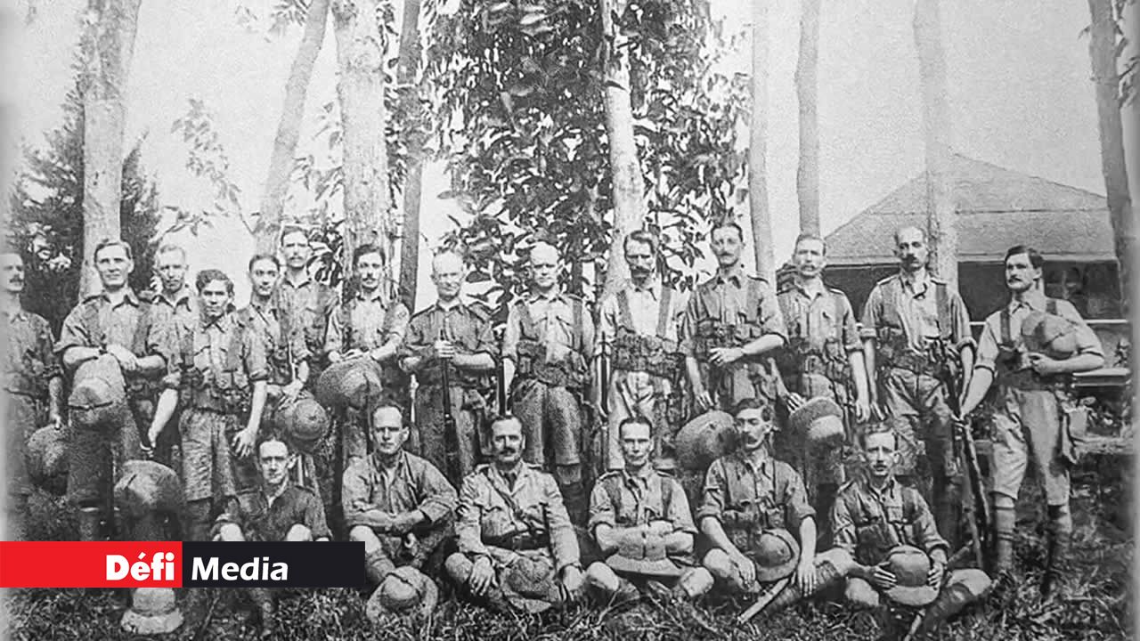 Collection privée de Taylor, Smith et la famille McDonald – La Mauritius Territorial Force, Première Guerre mondiale.