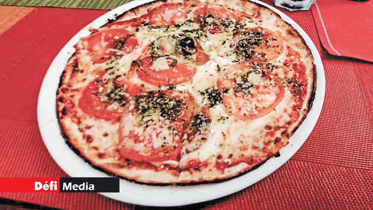 Notre pizza végétarien.