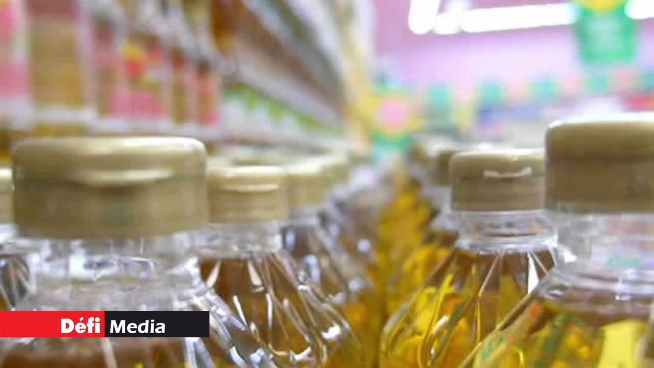 Le prix de l’huile de table a baissé durant les six premiers mois.