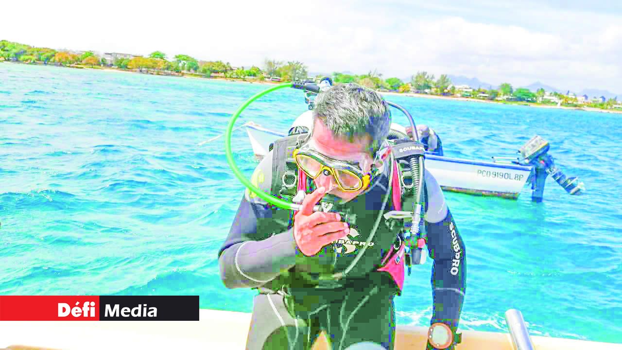 La collaboration des plongeurs d’Atlantis International Diving Centre saluée. Aquarium de Maurice