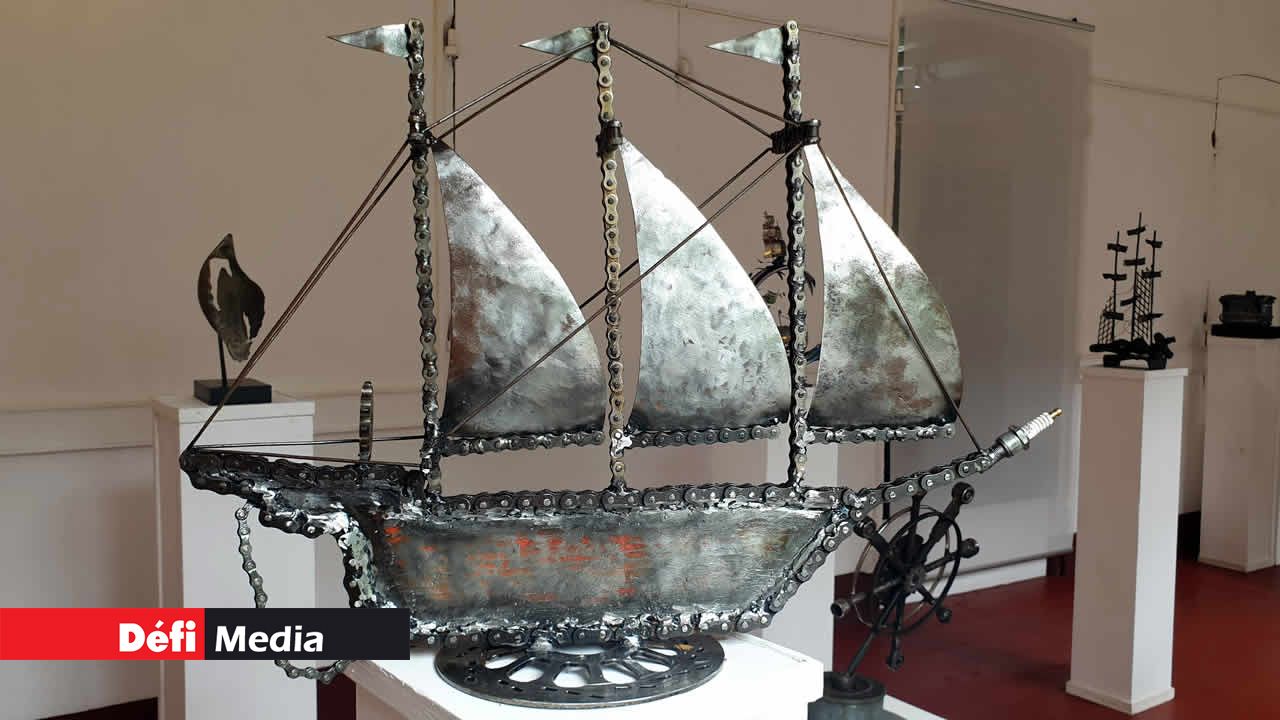 « Le Voilier » scintillant de Javed Bahadoor. National History Museum