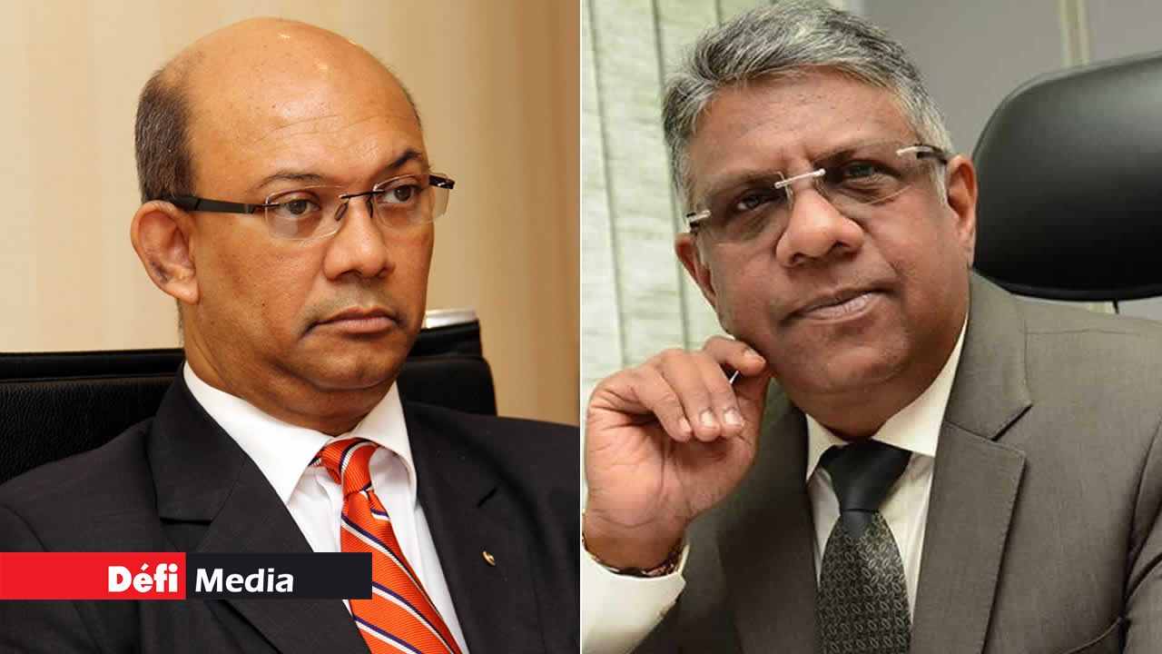 Etienne Sinatambou  et Ashit Gungah