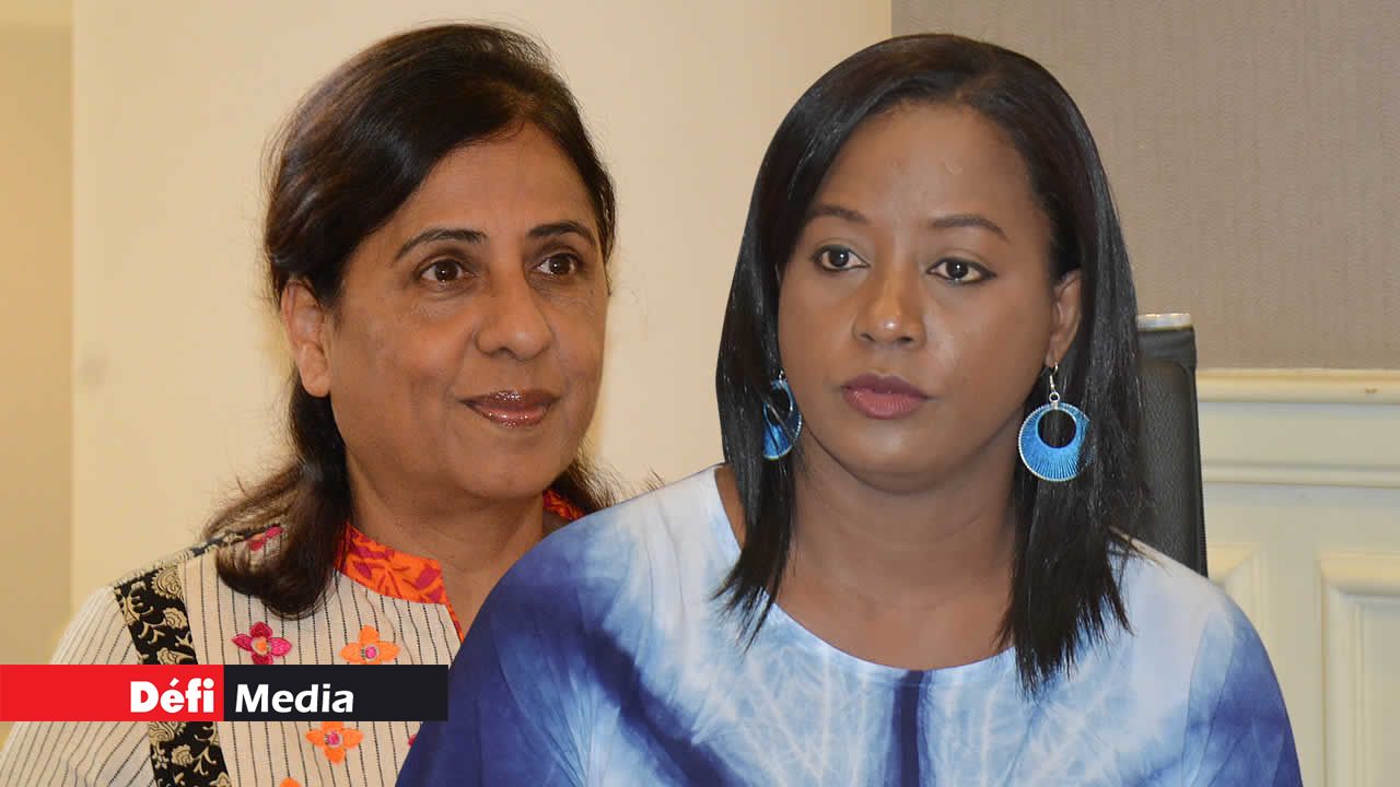 Fazila Daureeawoo et Aurore Perraud