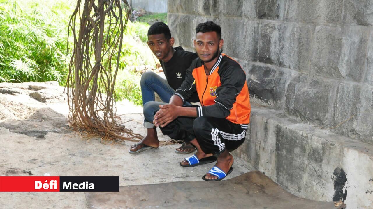 Les deux frères Mootoosamy, Fabrice et Ansley.