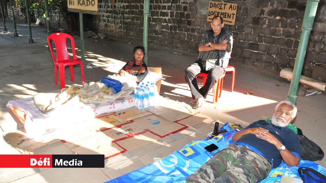 Grève de la faim pour l’obtention d’un toit
