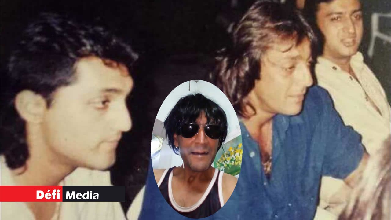 Vishal Joosery en compagnie de Sanjay Dutt. (En médaillon, Parwez)