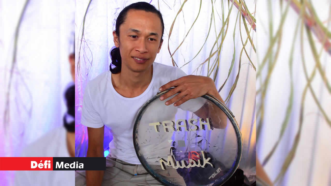 KAN, l’artiste de la récup. Moris nou zoli pei