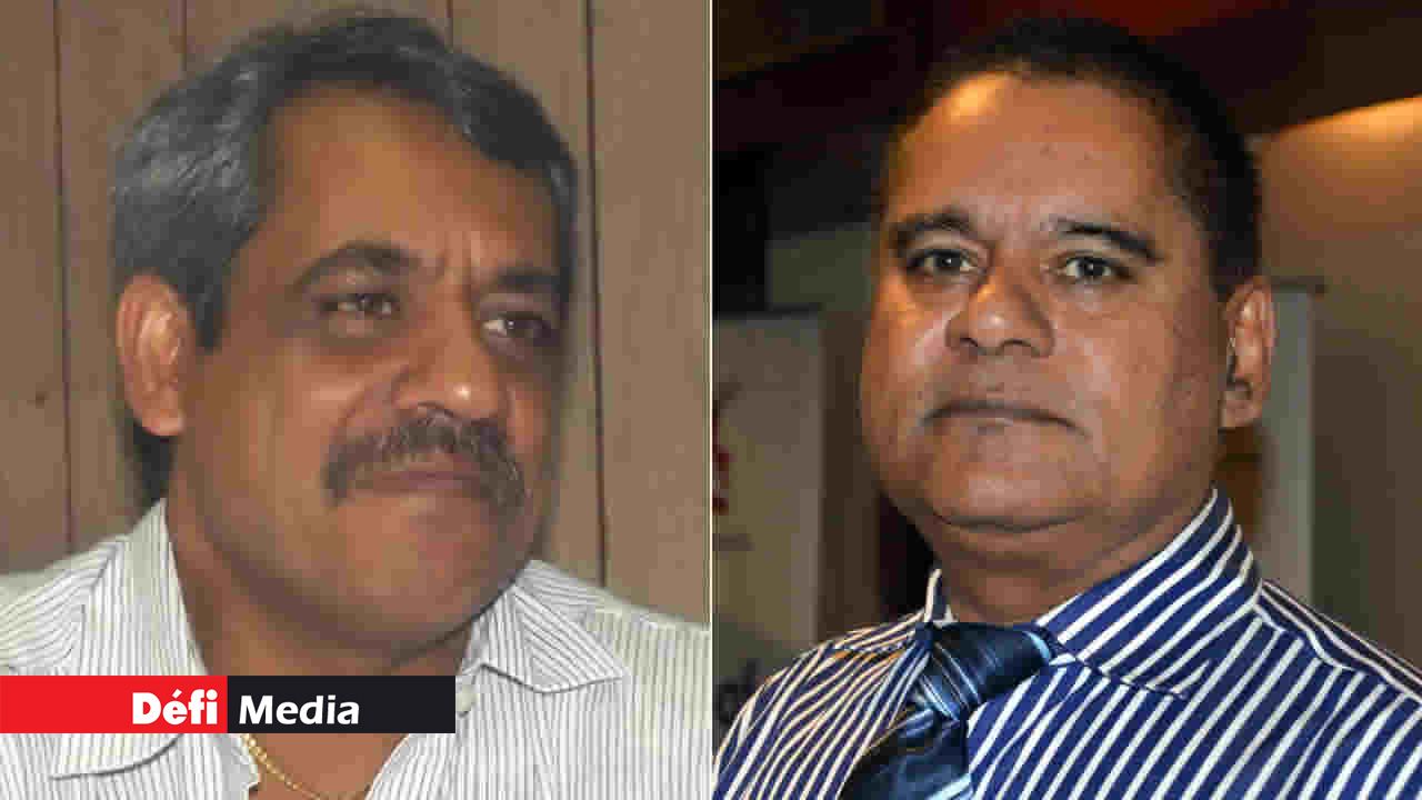 Amar Deerpalsingh et Rashid Imrith