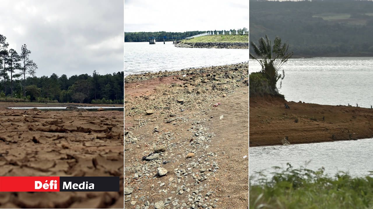 Piton-du-Milieu, Mare-aux-Vacoas et Midlands Dam.