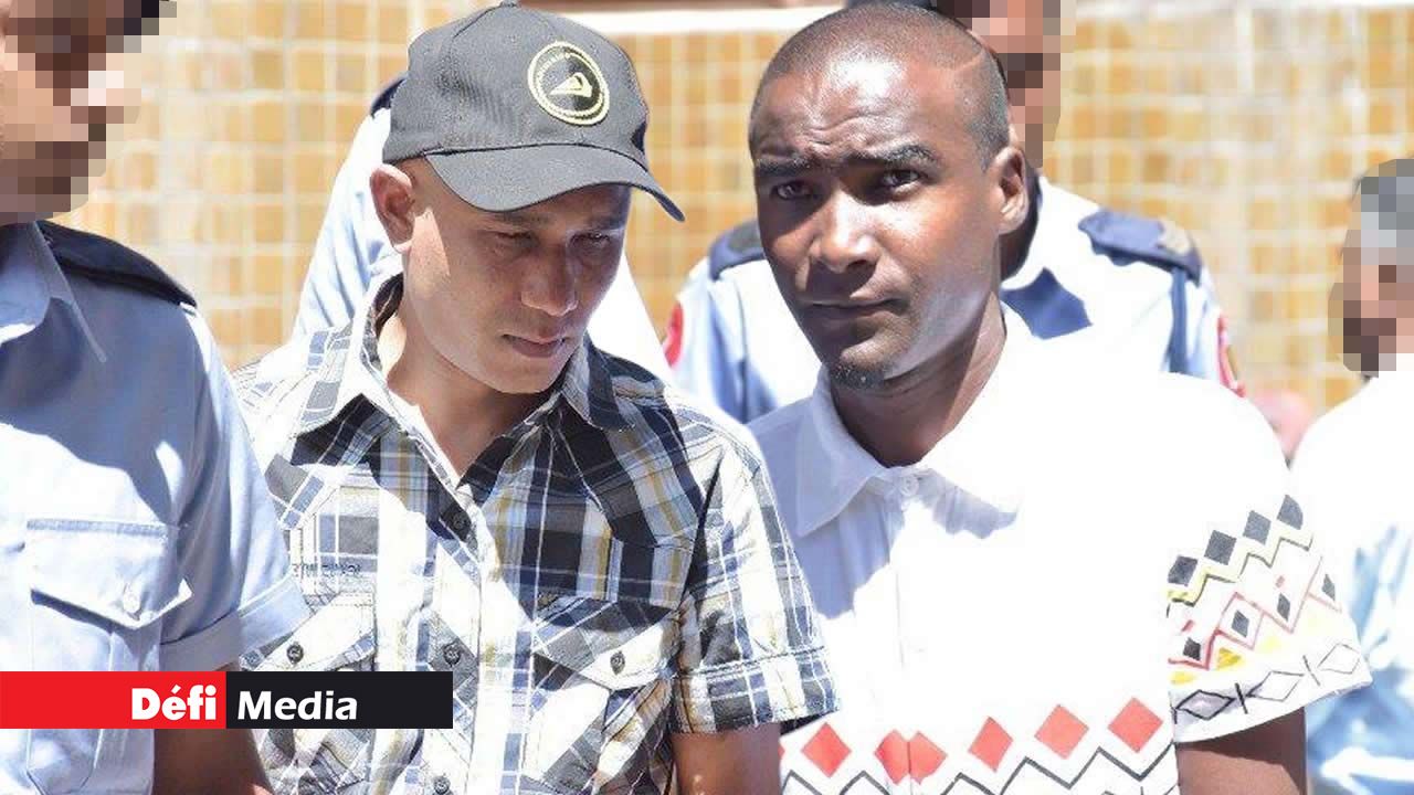 Curly Chowrimoothoo et Louis Rico Jean Yves Aristide.