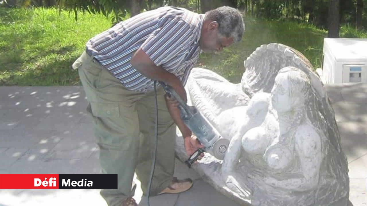 Jean Lewis Dick est convaincu que les sculpteurs mauriciens sont parmi les meilleurs au monde. Jean Lewis Dick