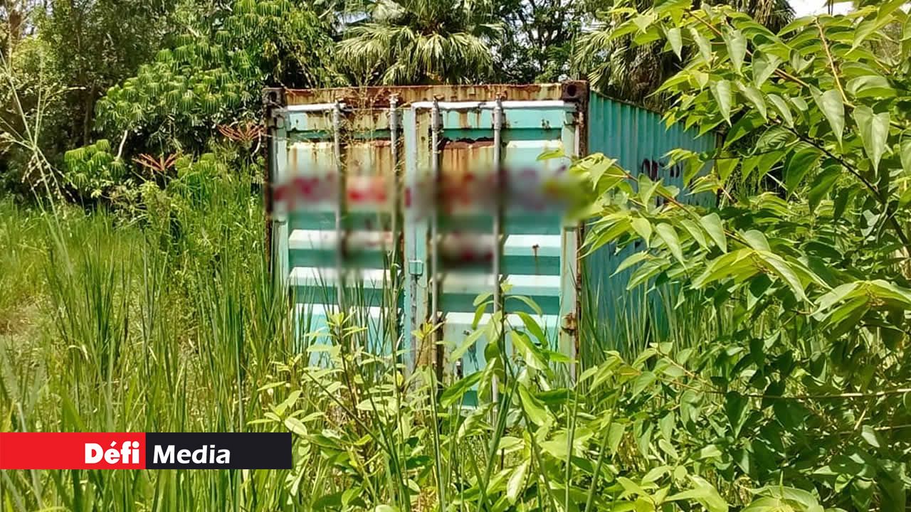 Vol d’un conteneur