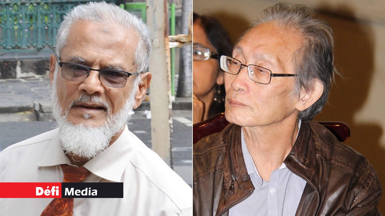 Sam Lauthan et Paul Lam Shang Leen.