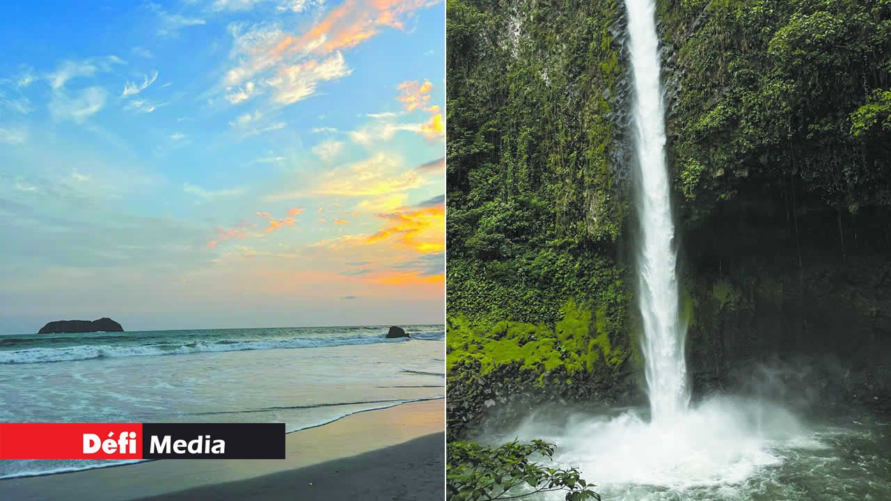 Le Costa Rica est bordé par la côte caraïbe et la côte pacifique.