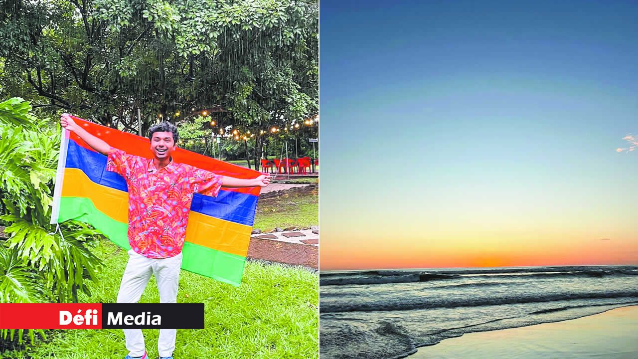 Anesh Mungur est au Costa Rica depuis plus d’un an.