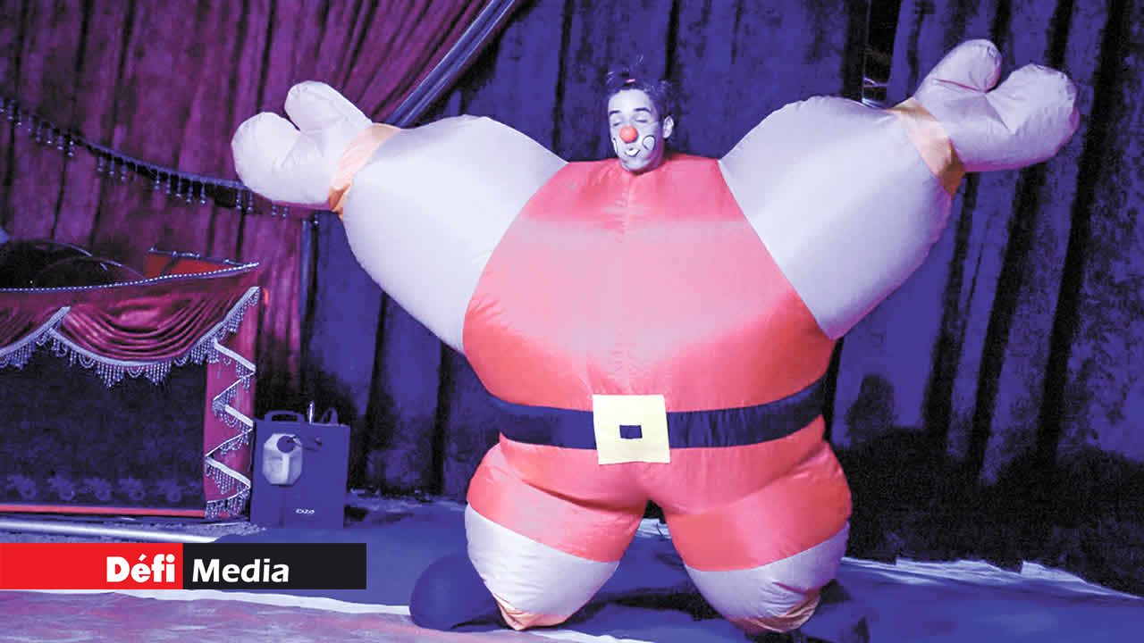 Les rires des grands et des petits ont résonné grâce aux pitreries du clown.