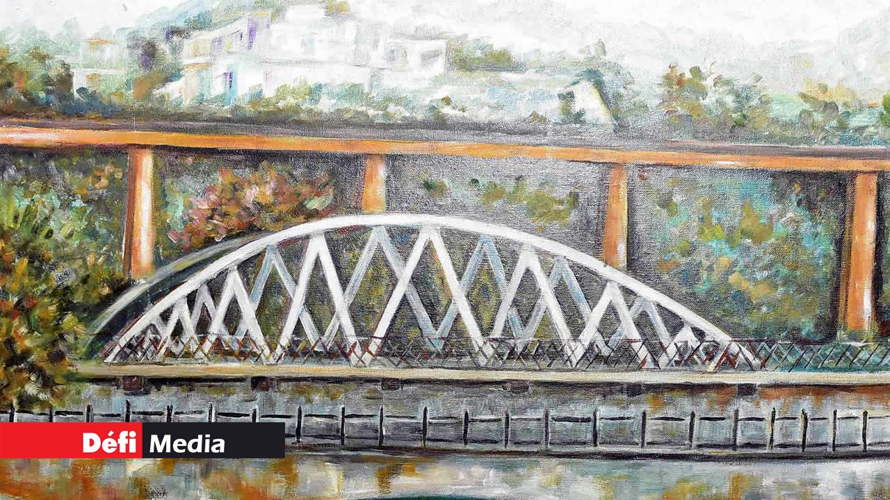 Le pont de Grande-Rivière Nord-Ouest. Exposition