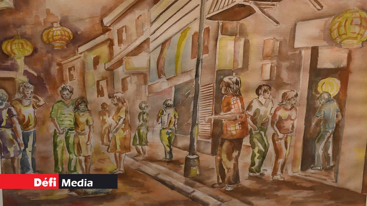 Le quartier chinois. Exposition