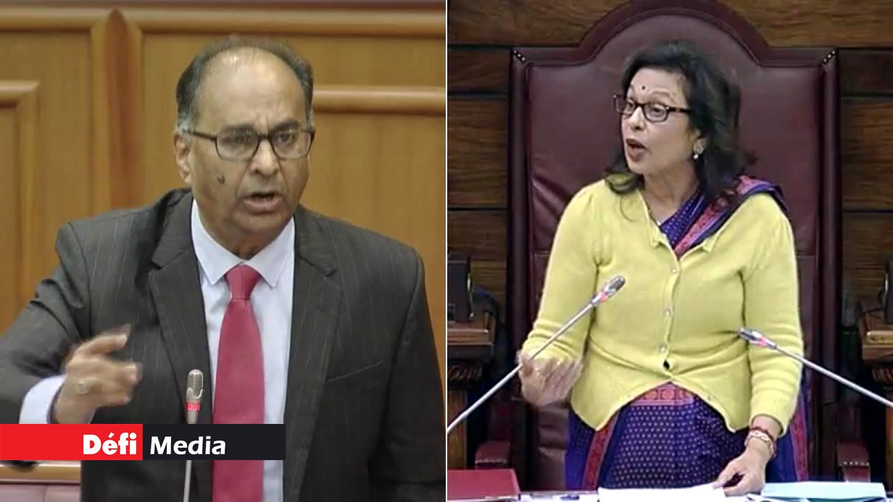 Alan Ganoo et Maya Hanoomanjee