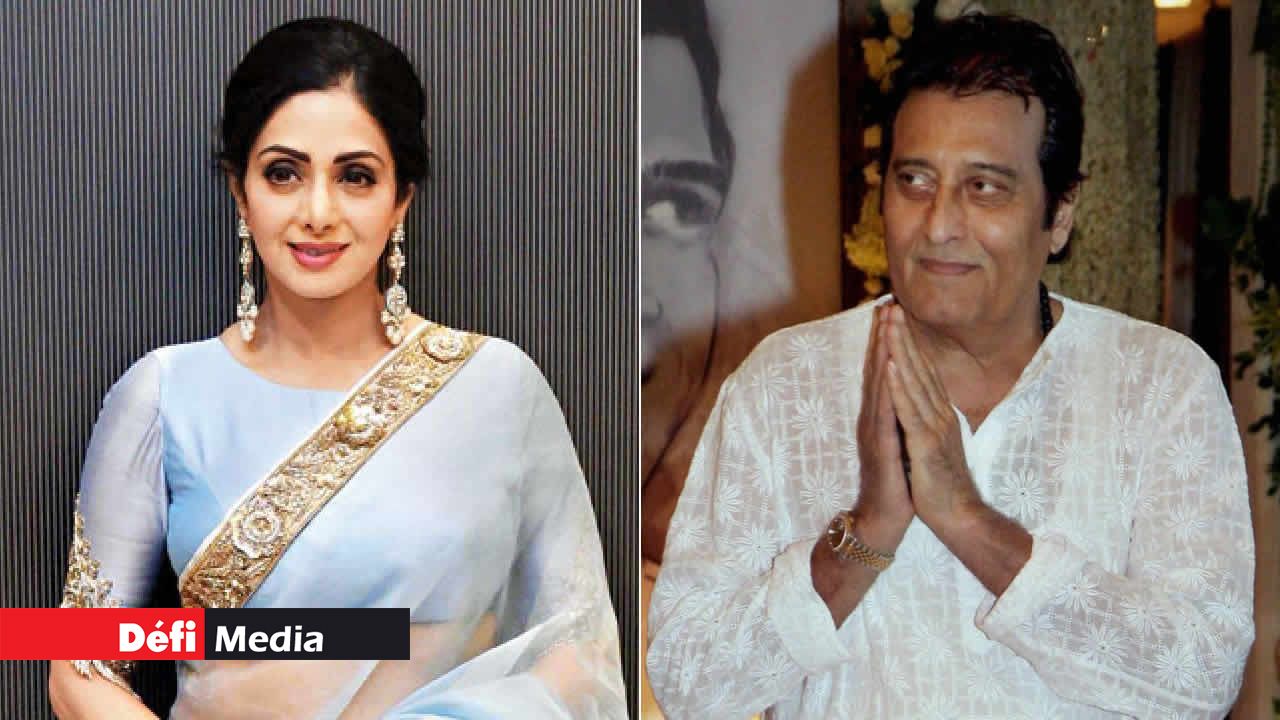 Sridevi et Vinod Khanna.