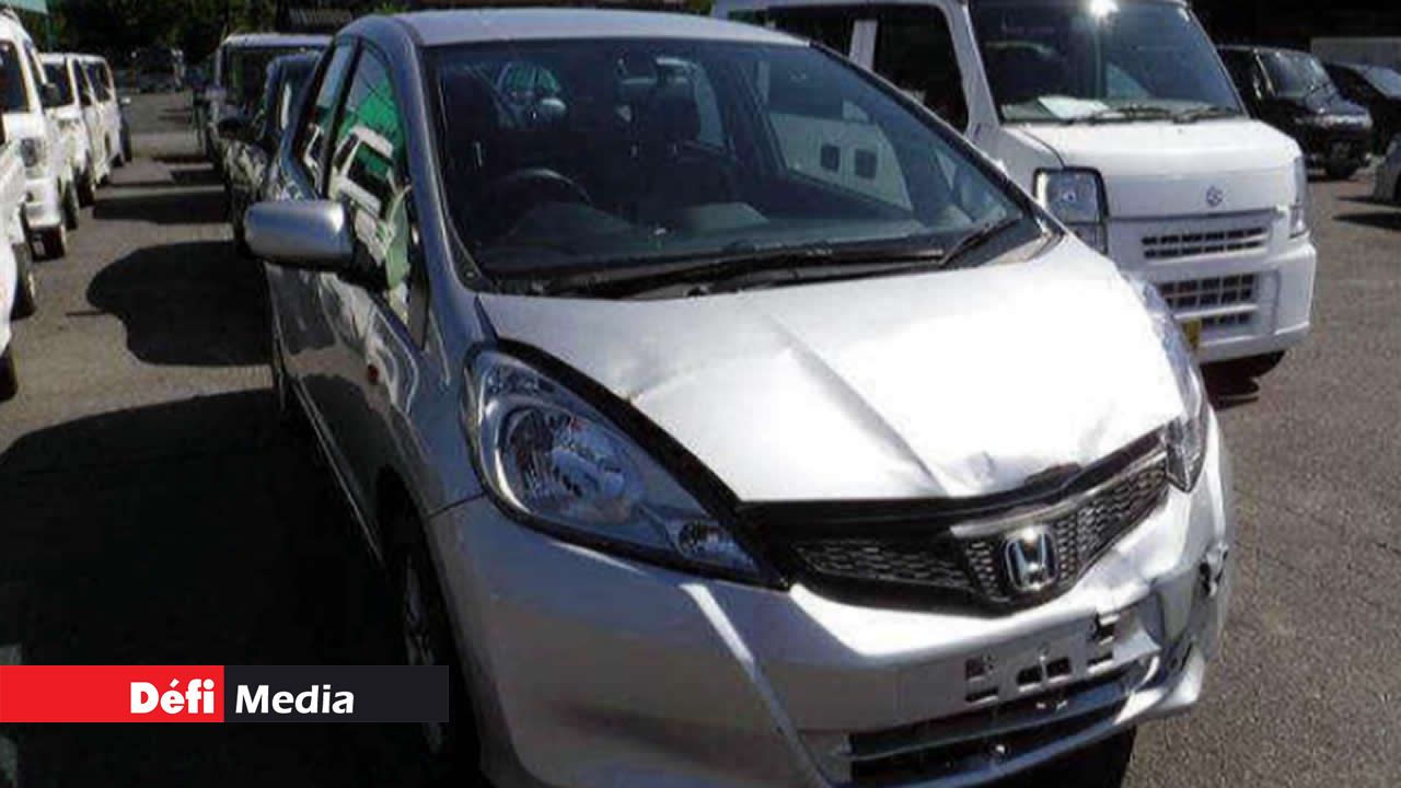 voitures accidentées