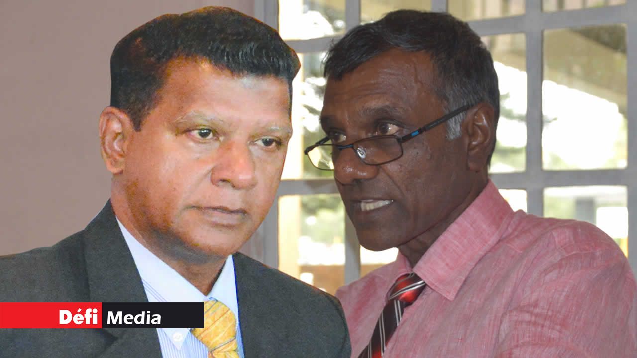 Yahya Paraouty (à gauche) et Harris Bachwa. 