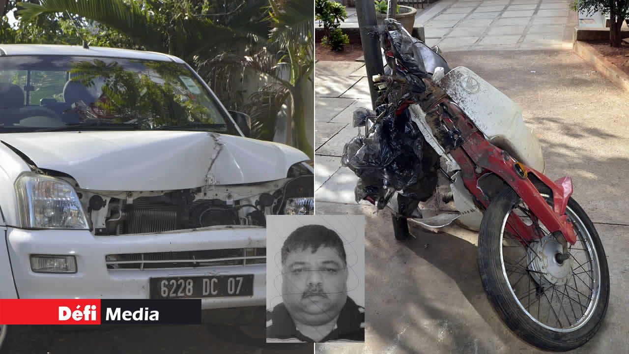 Le 4x4 a arraché plusieurs barrières avant de percuter l’ancien policier.
