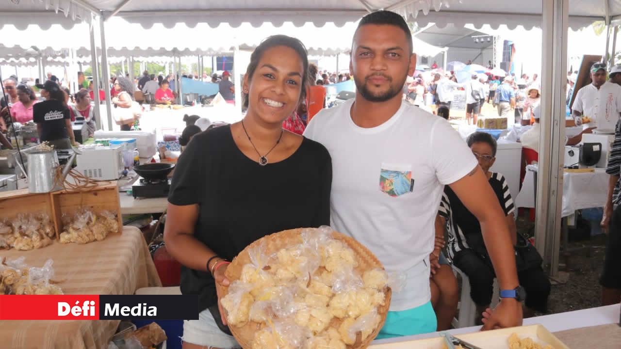 Dégustation de gâteaux coco aux plusieurs saveurs. Festival Internasyonal Kreol 2018