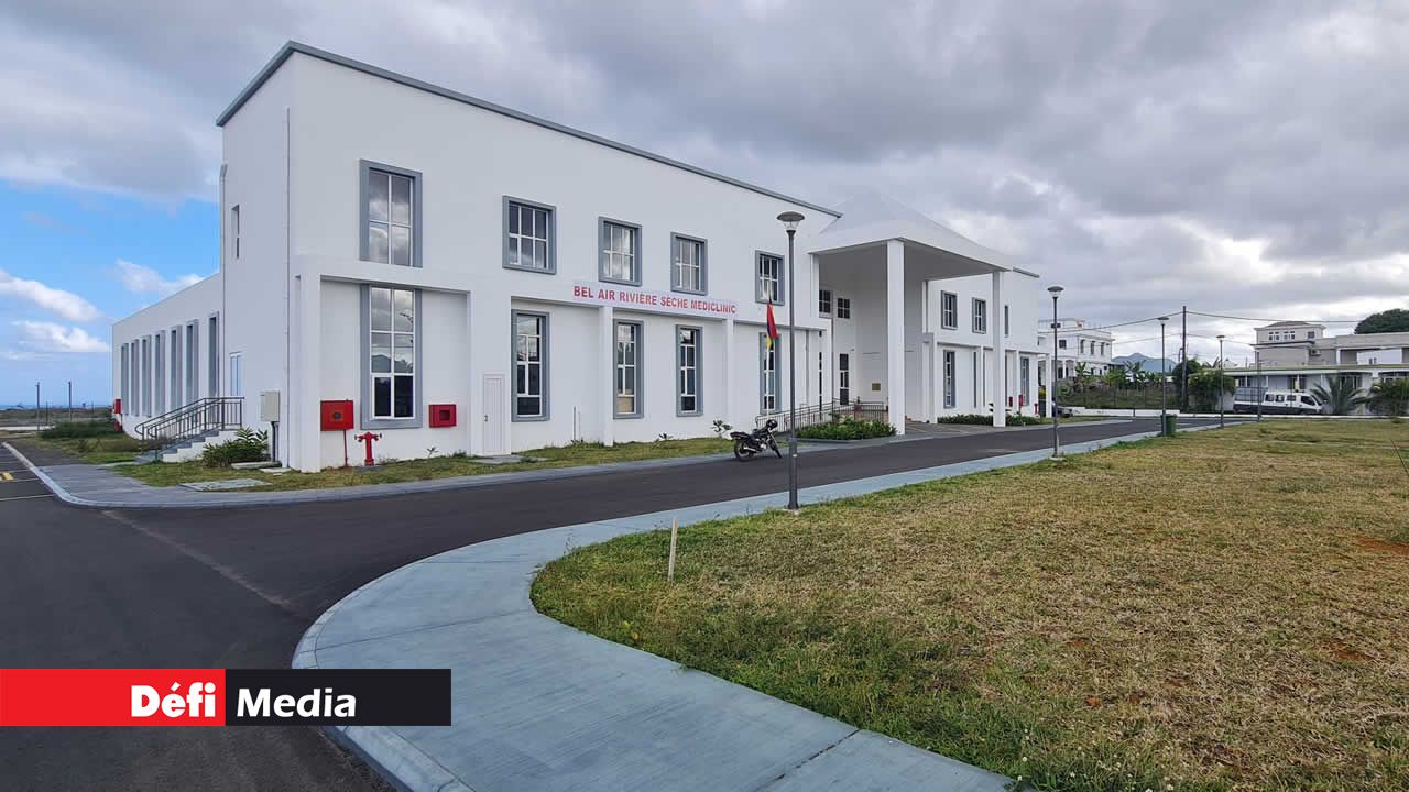 La nouvelle Mediclinic située à Bel-Air-Rivière-Sèche.