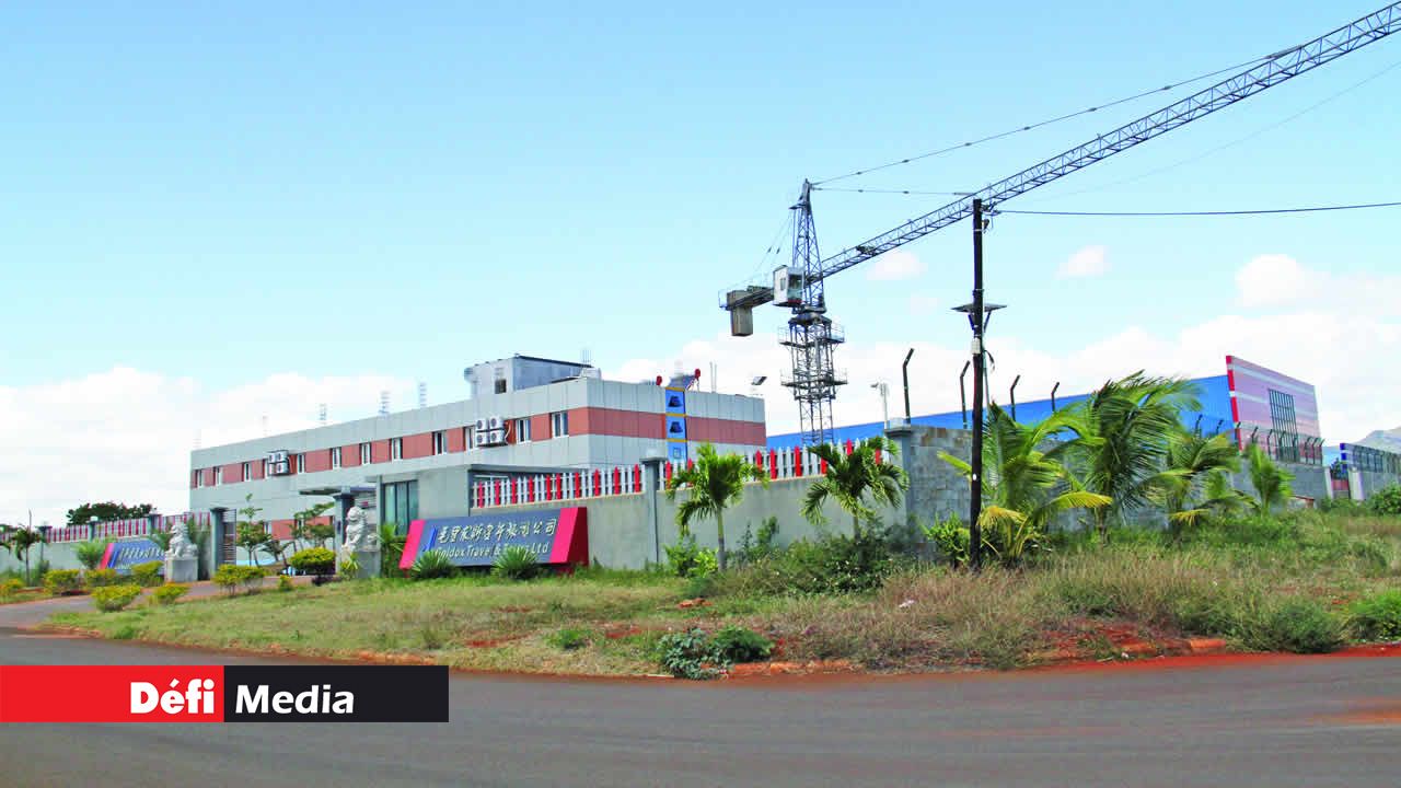 Une des constructions ayant vu le jour sur des terrains acquis obligatoirement dans le cadre du projet Jin Fei.