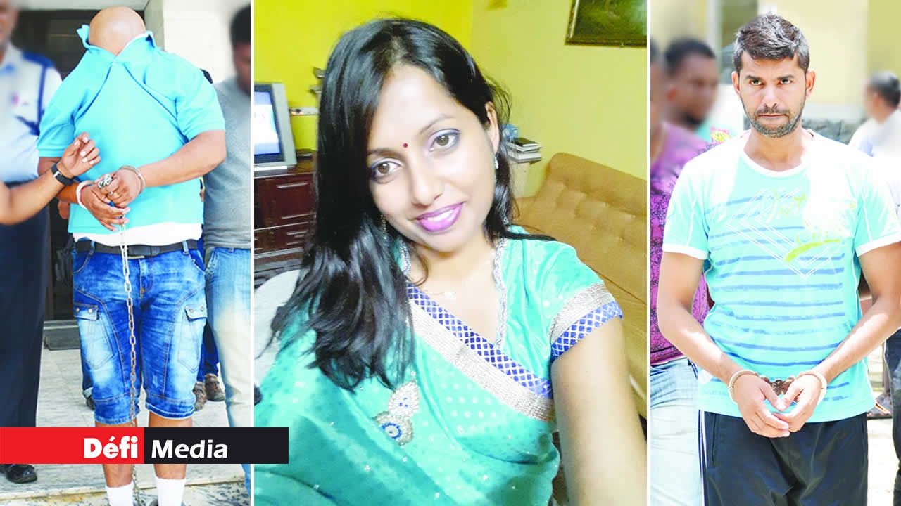 Nitin Mahadeo, Reena Rungloll et Jimmy Mahadeo