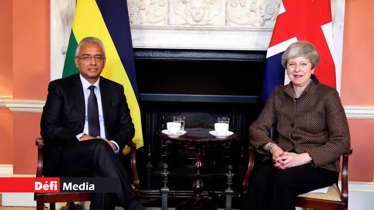 Pravind Jugnauth et Theresa May