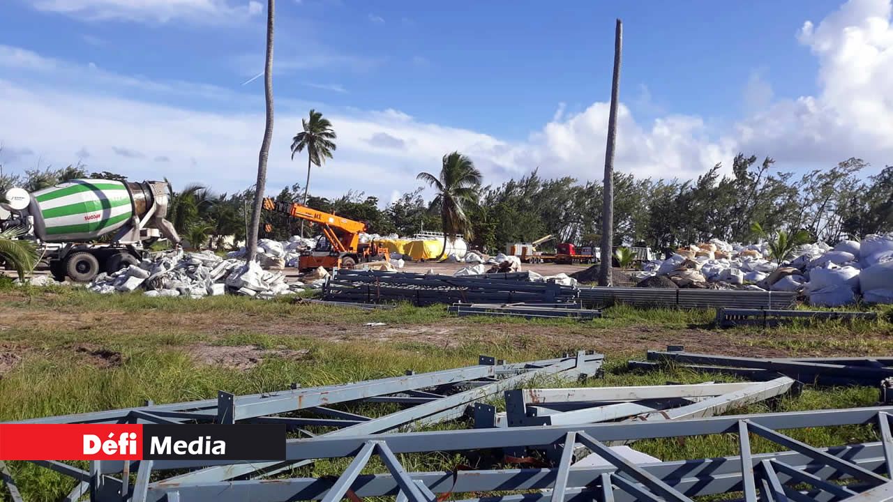Afcons Infrastructure Ltd a déjà débarqué ses équipements sur l’île. Développements à Agaléga